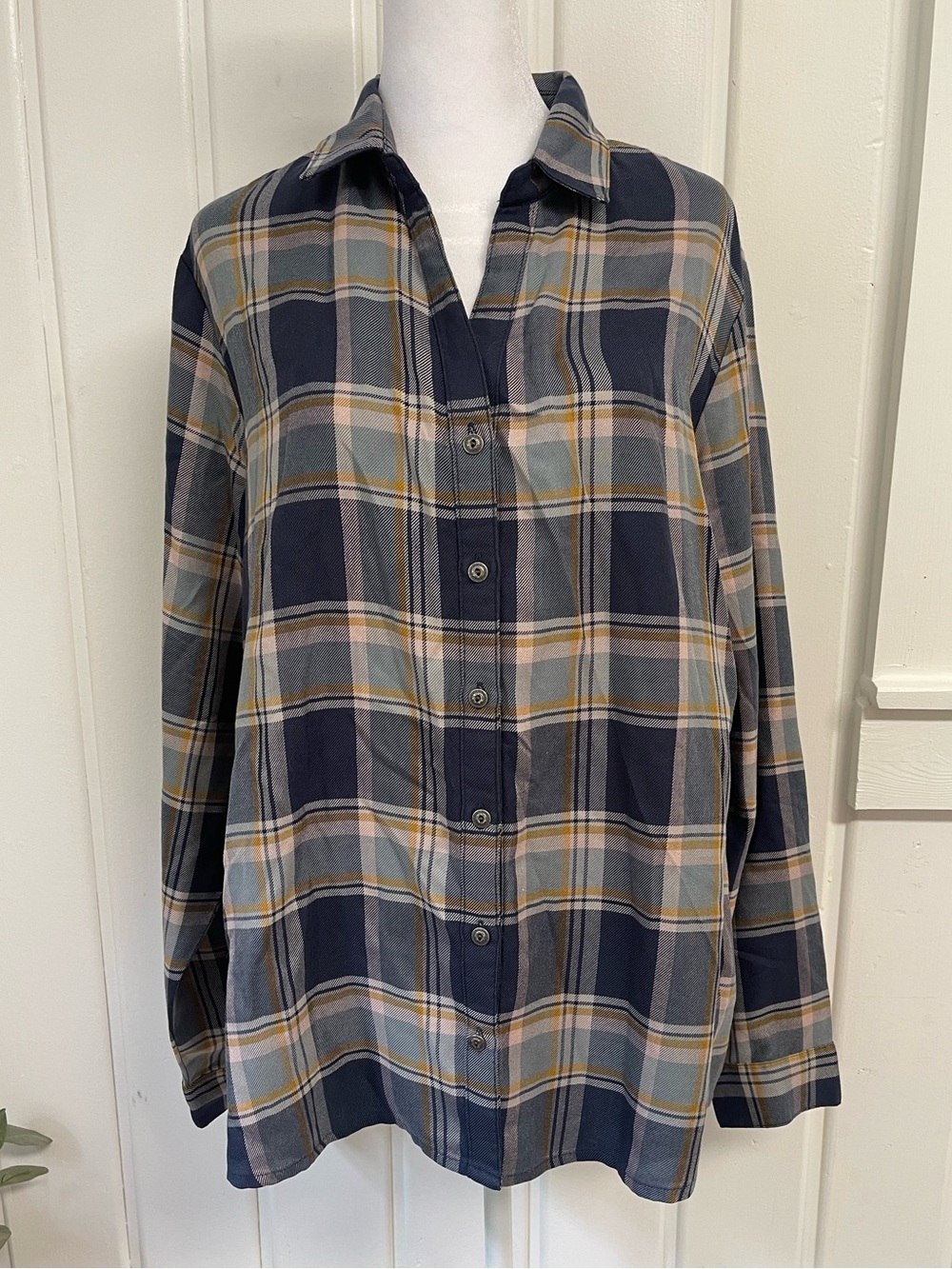Kuhl Plaid Button Front Shirt